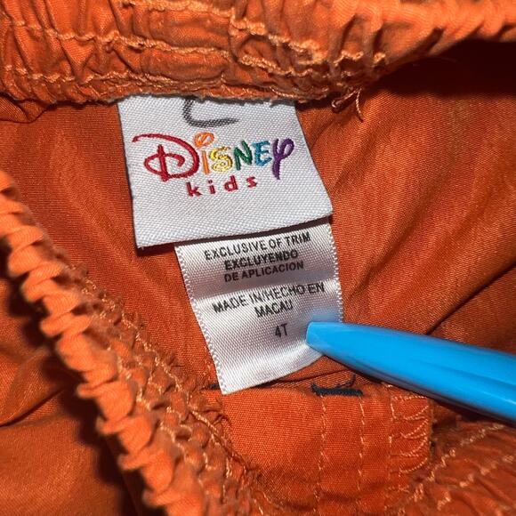 Vintage Disney Kids Hawaiian Volcano Island graphic T-Shirt and short set 3-4T - Picture 7 of 8